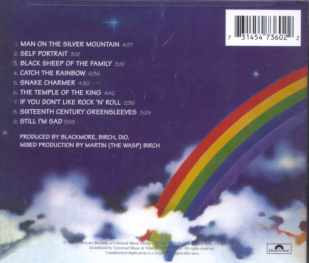 Ritchie Blackmore's Rainbow cover art