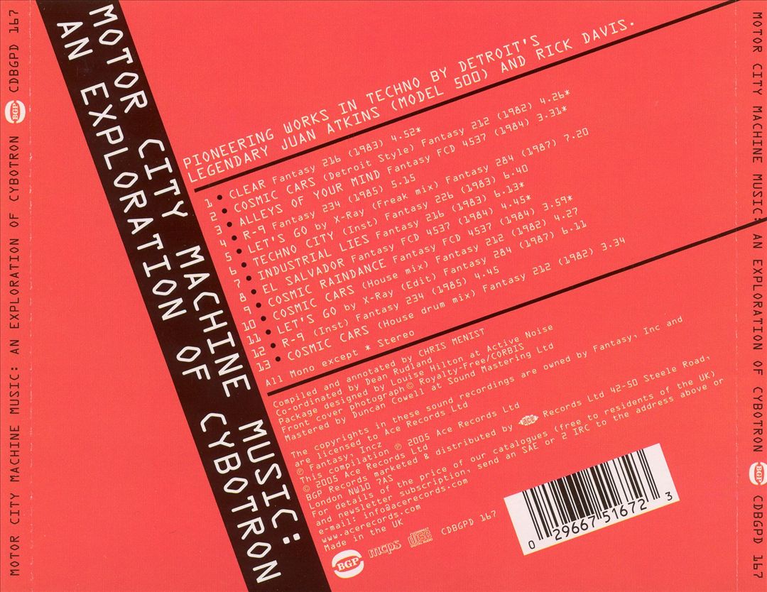 Motor City Machine Music: An Expoloration of Cybotron cover art