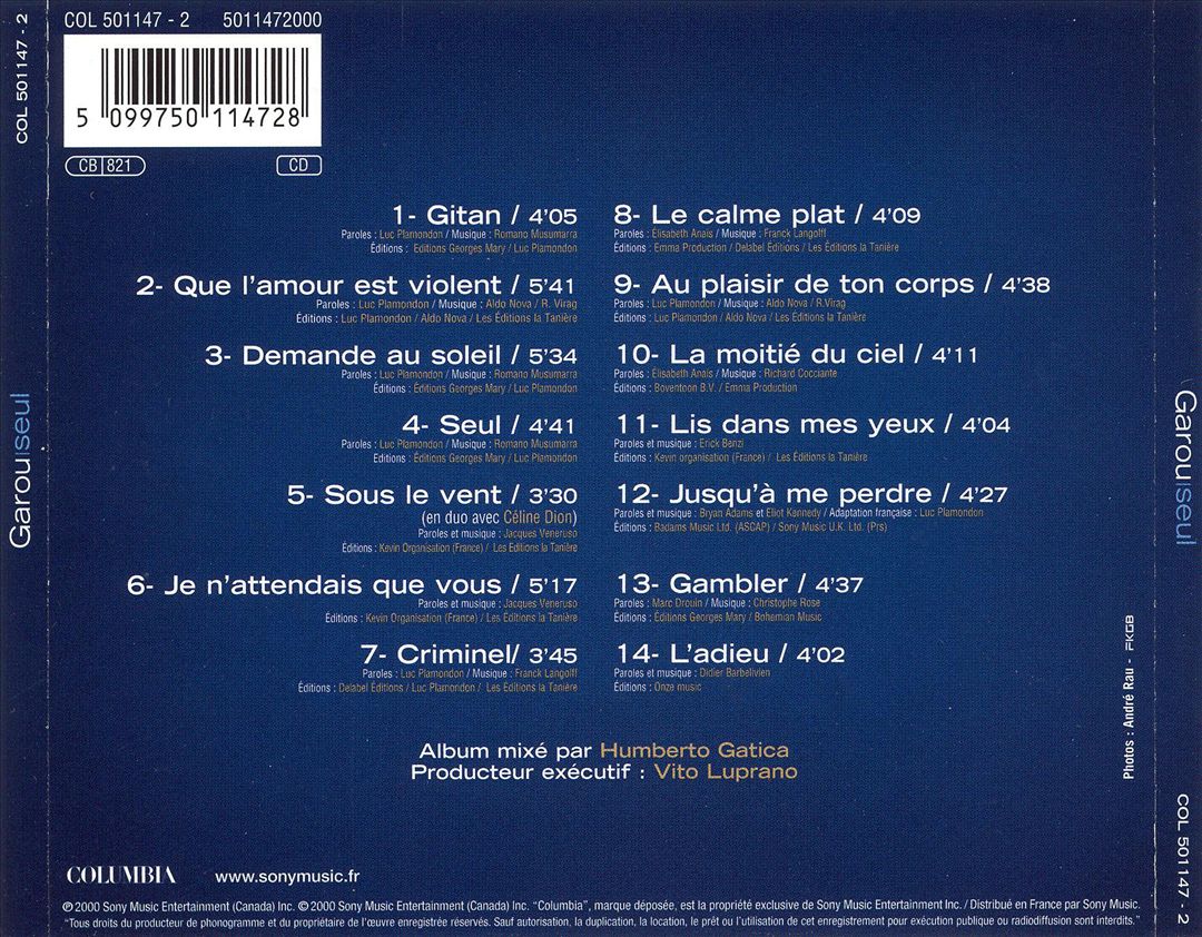 Seul cover art