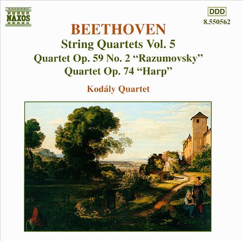 Beethoven: String Quartets, Vol.5 cover art