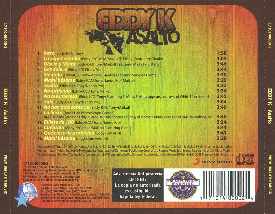 Asalto cover art