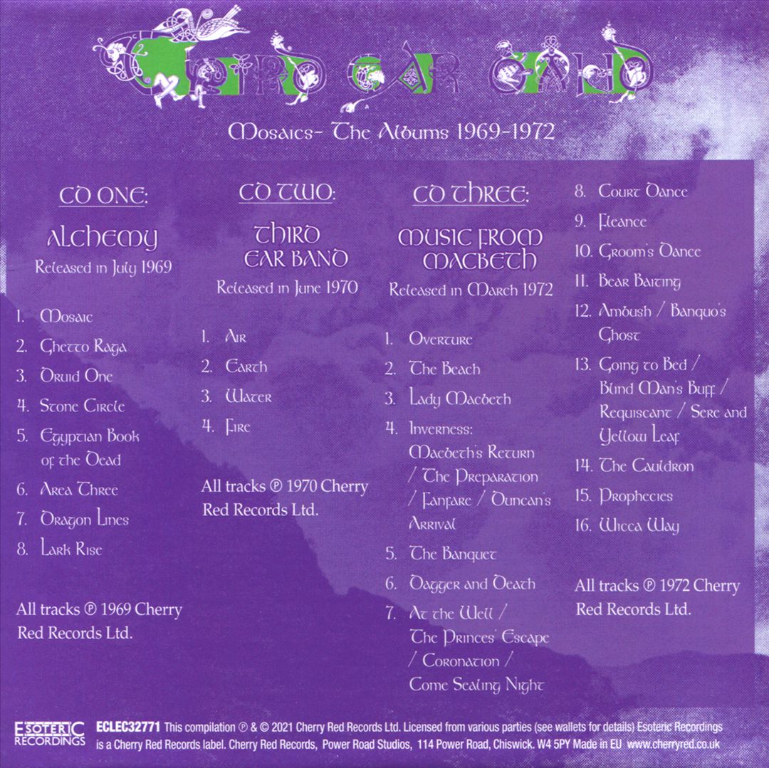 Mosaics: Albums 1969-1972 cover art
