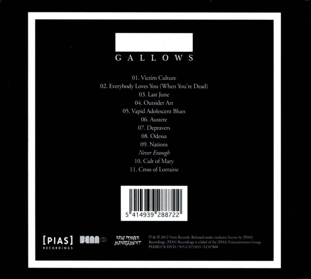 Gallows cover art