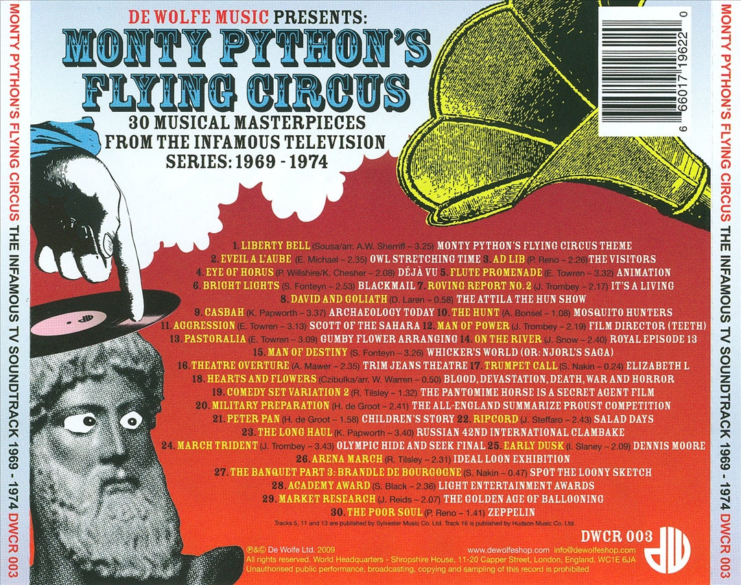 Monty Python's Flying Circus: 30 Musical Masterpieces cover art