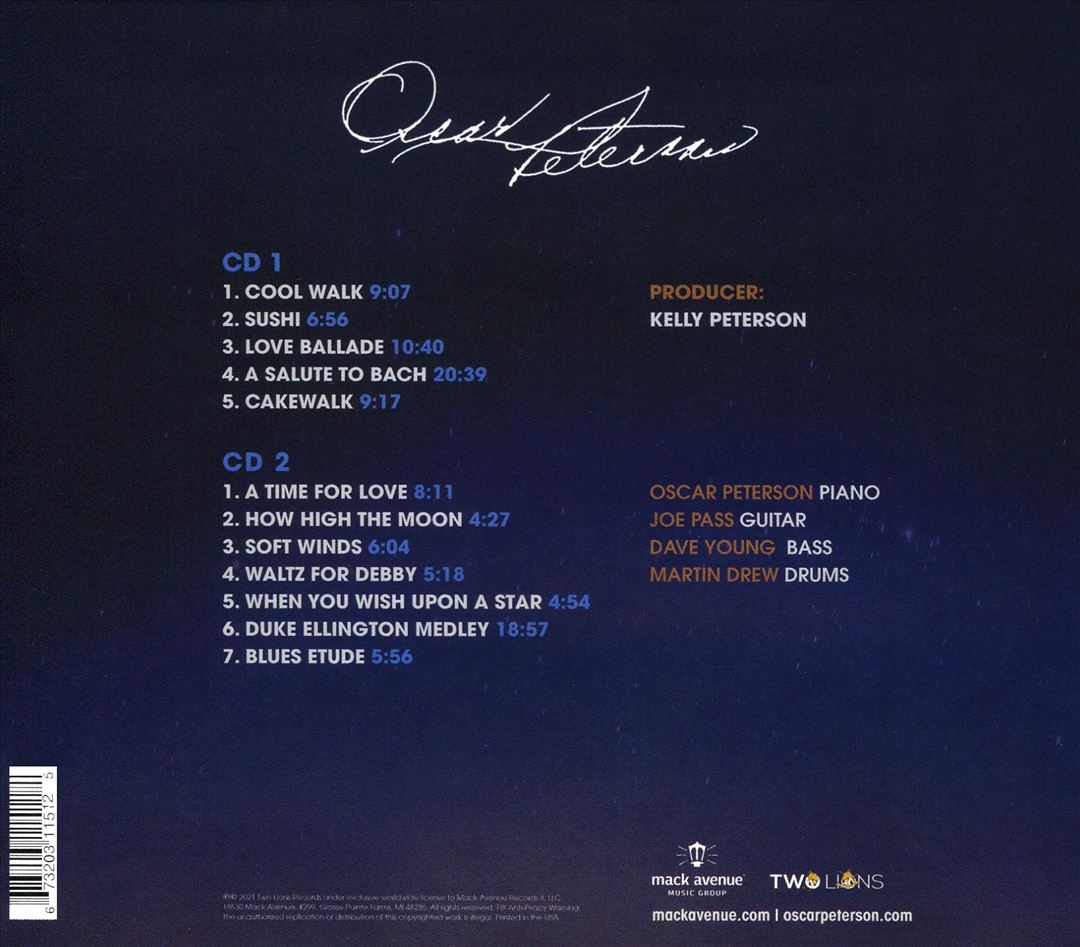 Time for Love: The Oscar Peterson Quartet Live in Helsinki, 1987 cover art