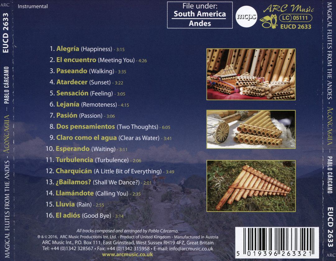 Magical Flutes From the Andes: Aconcagua cover art
