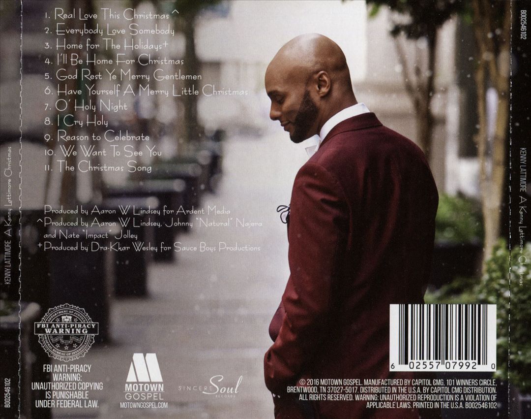 Kenny Lattimore Christmas cover art