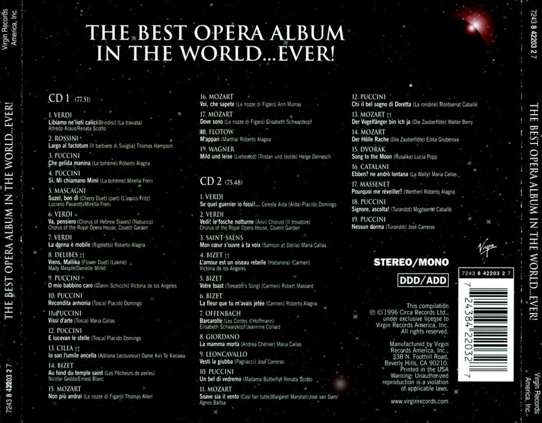 Best Opera Album in the World...Ever! cover art