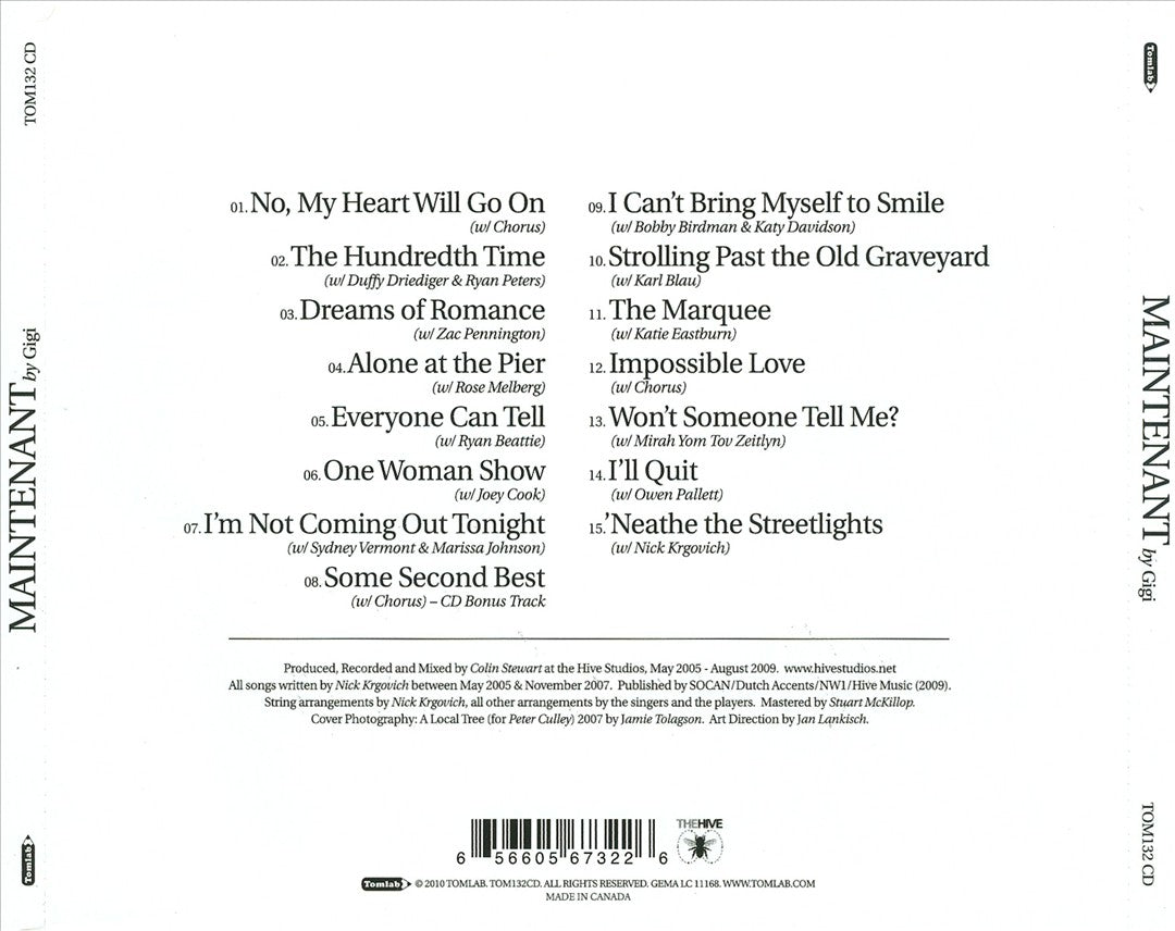 Maintenant cover art