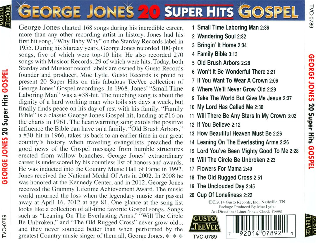 20 Super Hits Gospel cover art