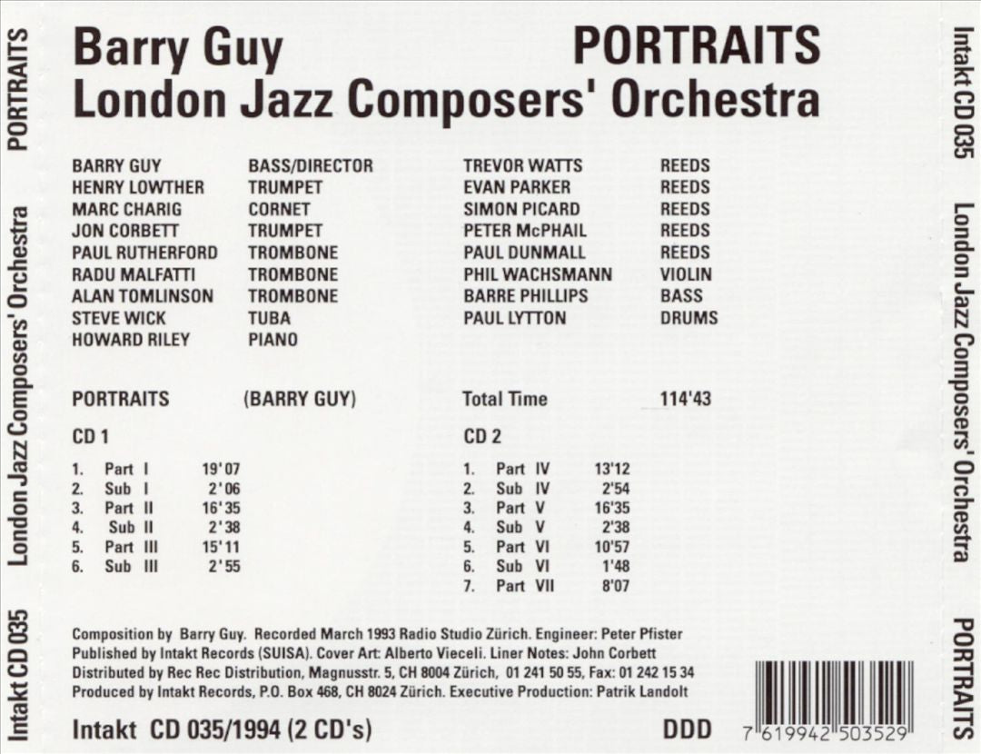 Portraits cover art