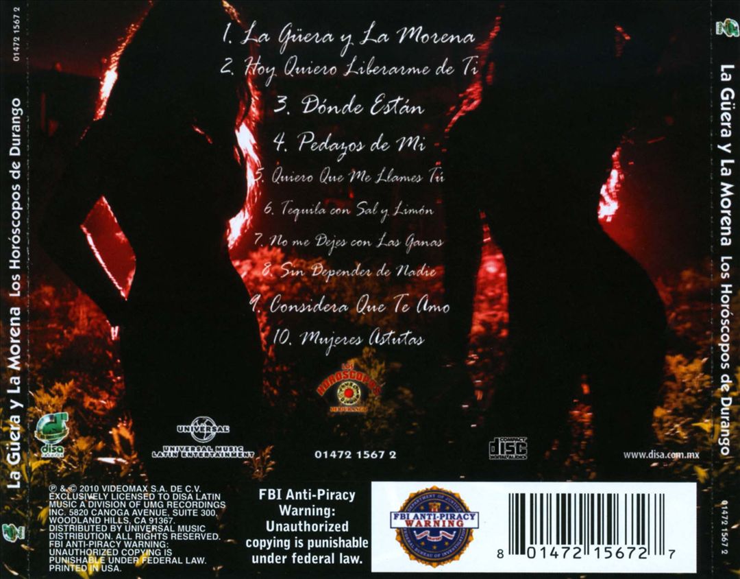 Güera Y La Morena cover art