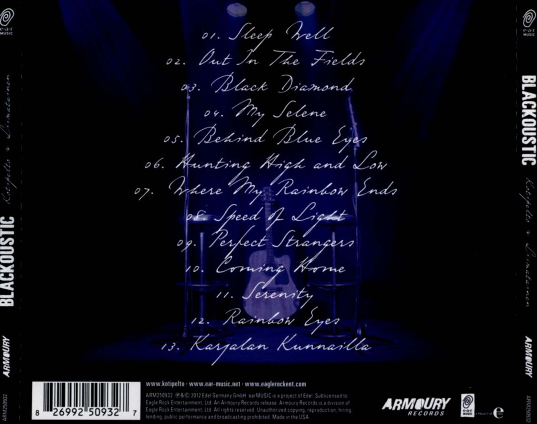 Blackoustic cover art
