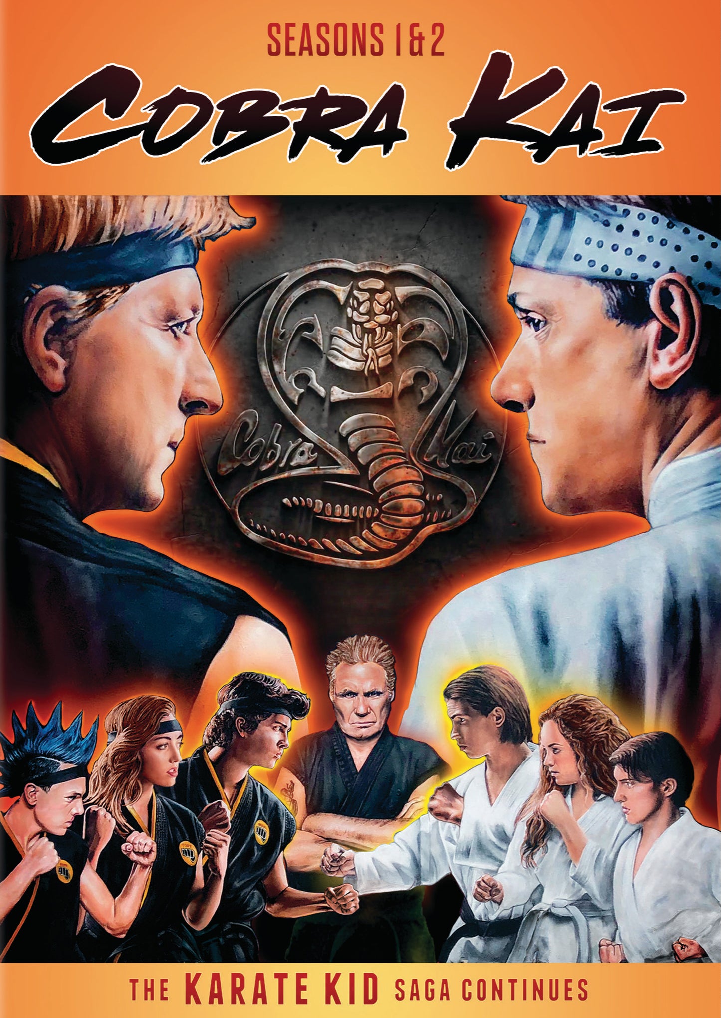 Cobra Kai: Season 1 and 2 cover art
