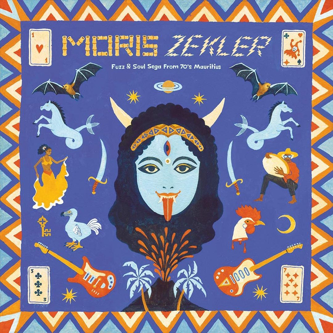 Moris Zekler: Fuzz & Soul Sega from 70's Mauritius cover art