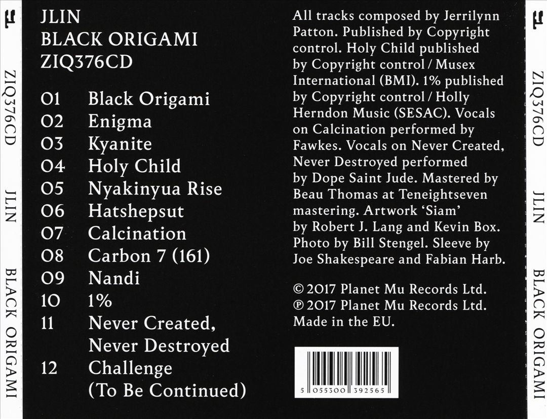 Black Origami cover art