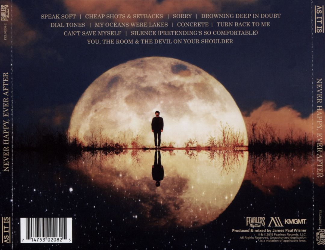 Never Happy, Ever After cover art