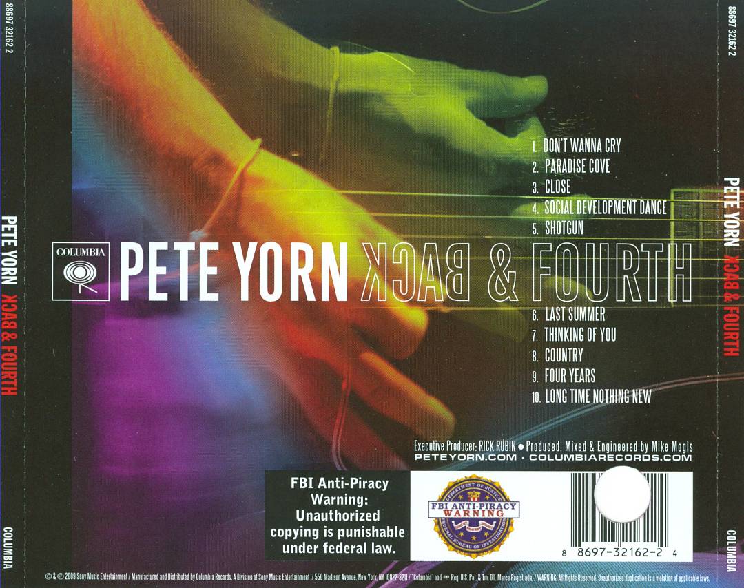 Back & Fourth cover art