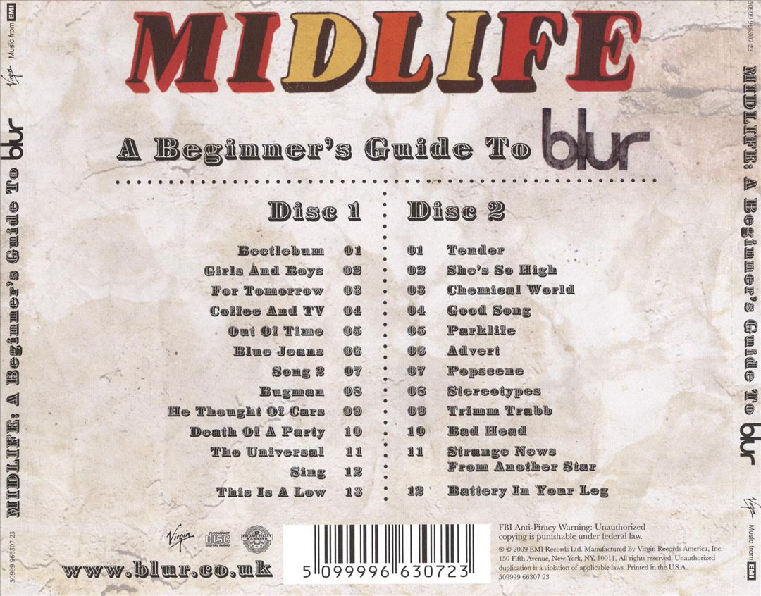 Midlife: A Beginner's Guide to Blur cover art
