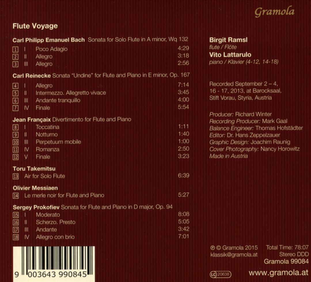 Flute Voyage cover art