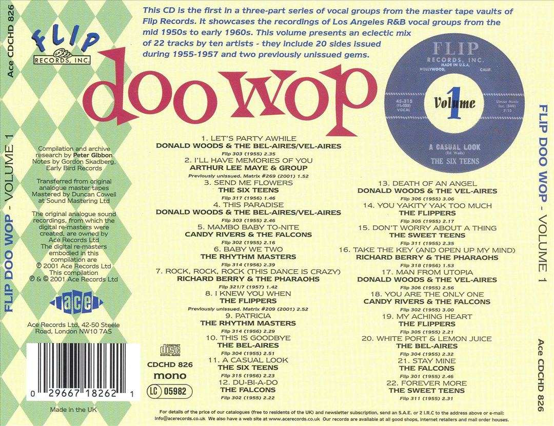 Flip Doo Wop, Vol. 1 cover art