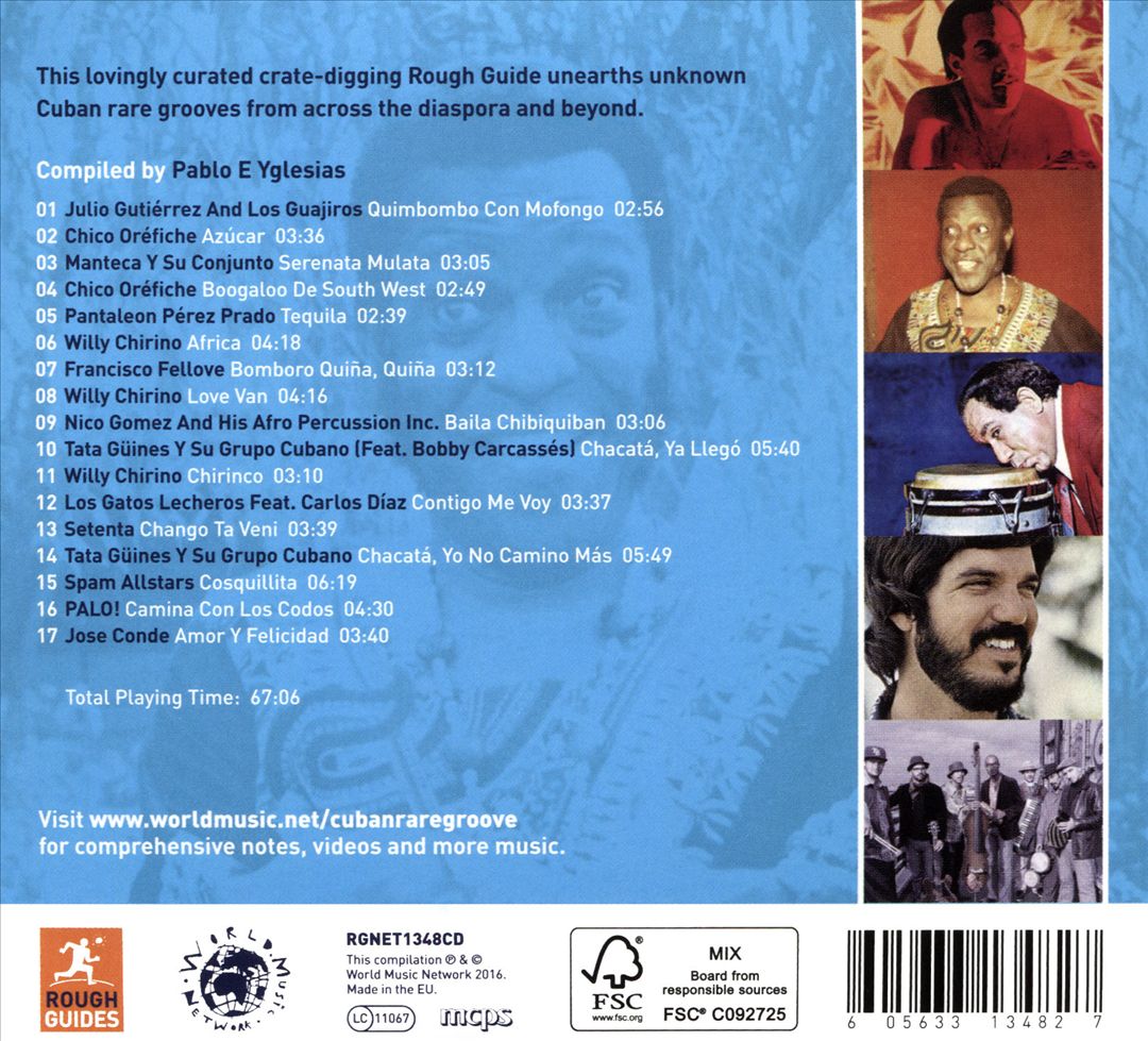 Rough Guide to Cuban Rare Groove cover art