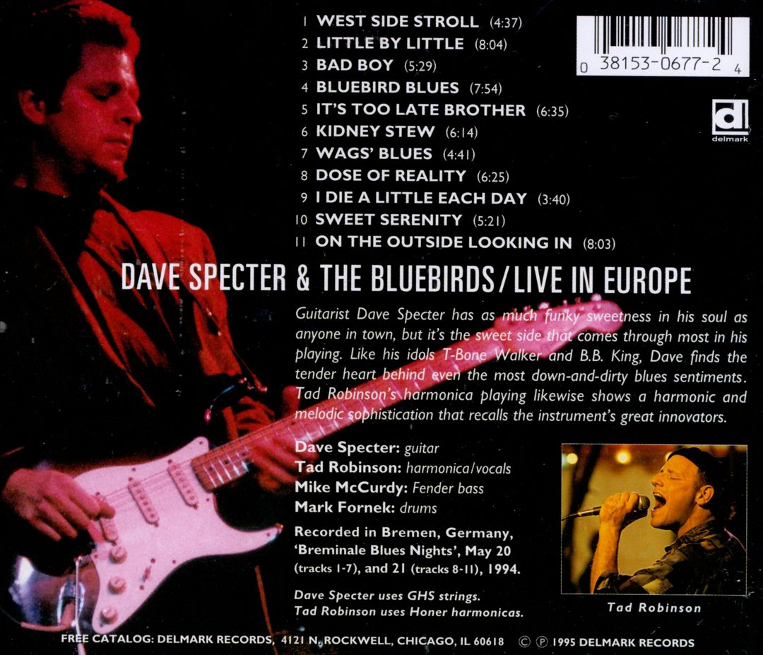 Live in Europe cover art