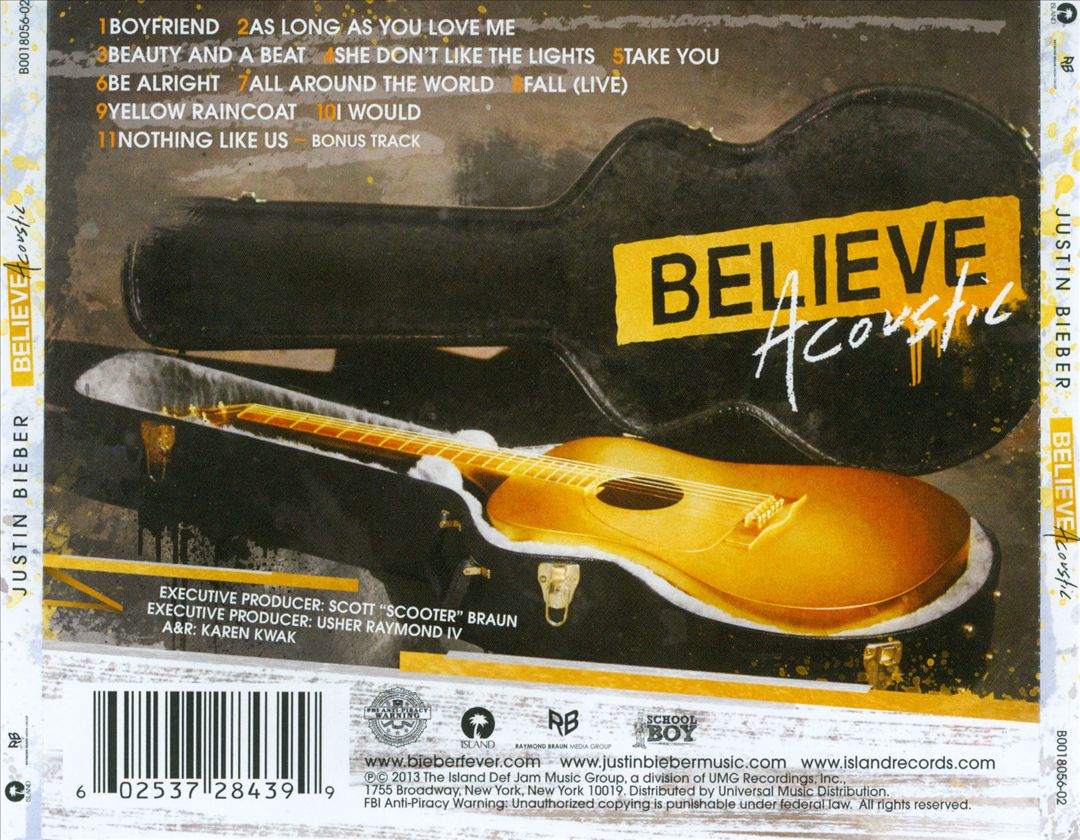 Believe Acoustic cover art