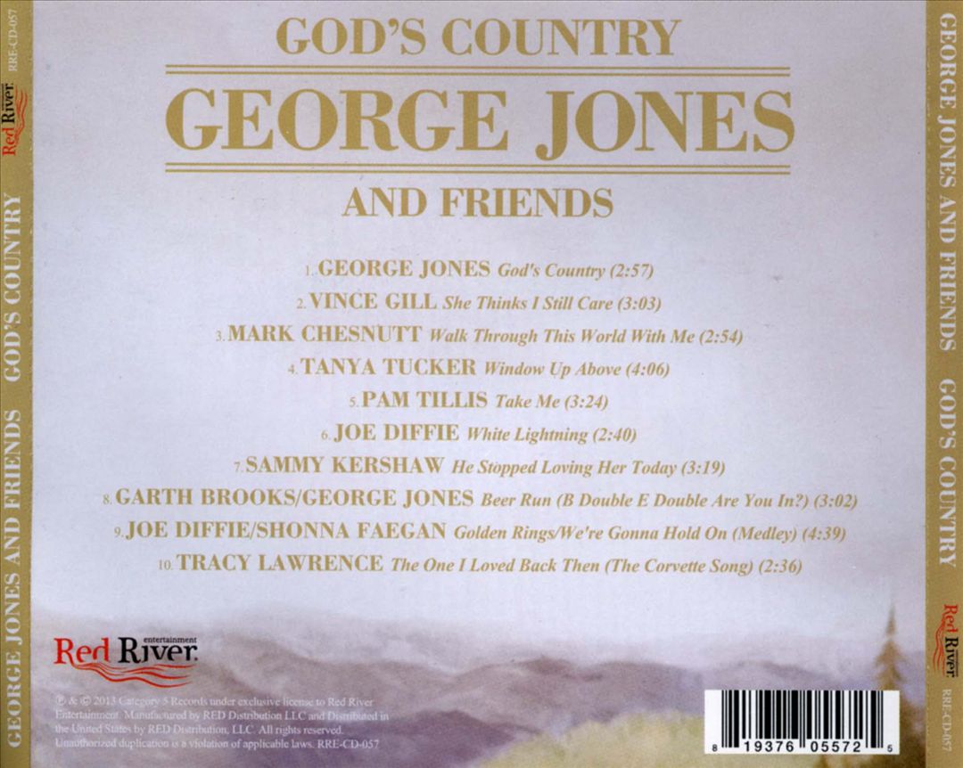 God's Country: George Jones and Friends cover art