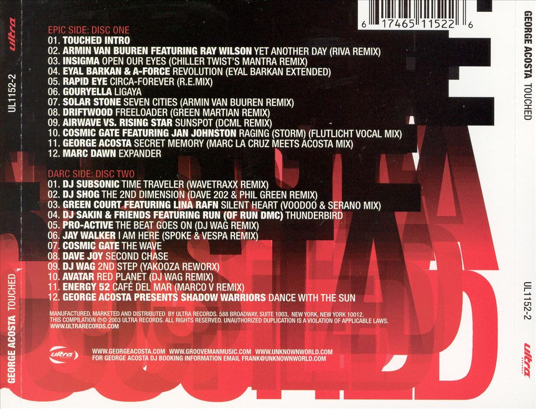 Touched cover art