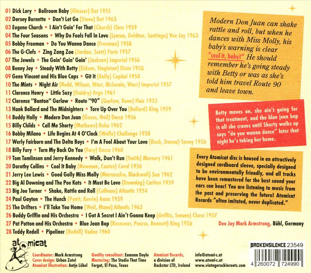 Atomicat Rockers Vol 4. - Do You Wanna Dance cover art