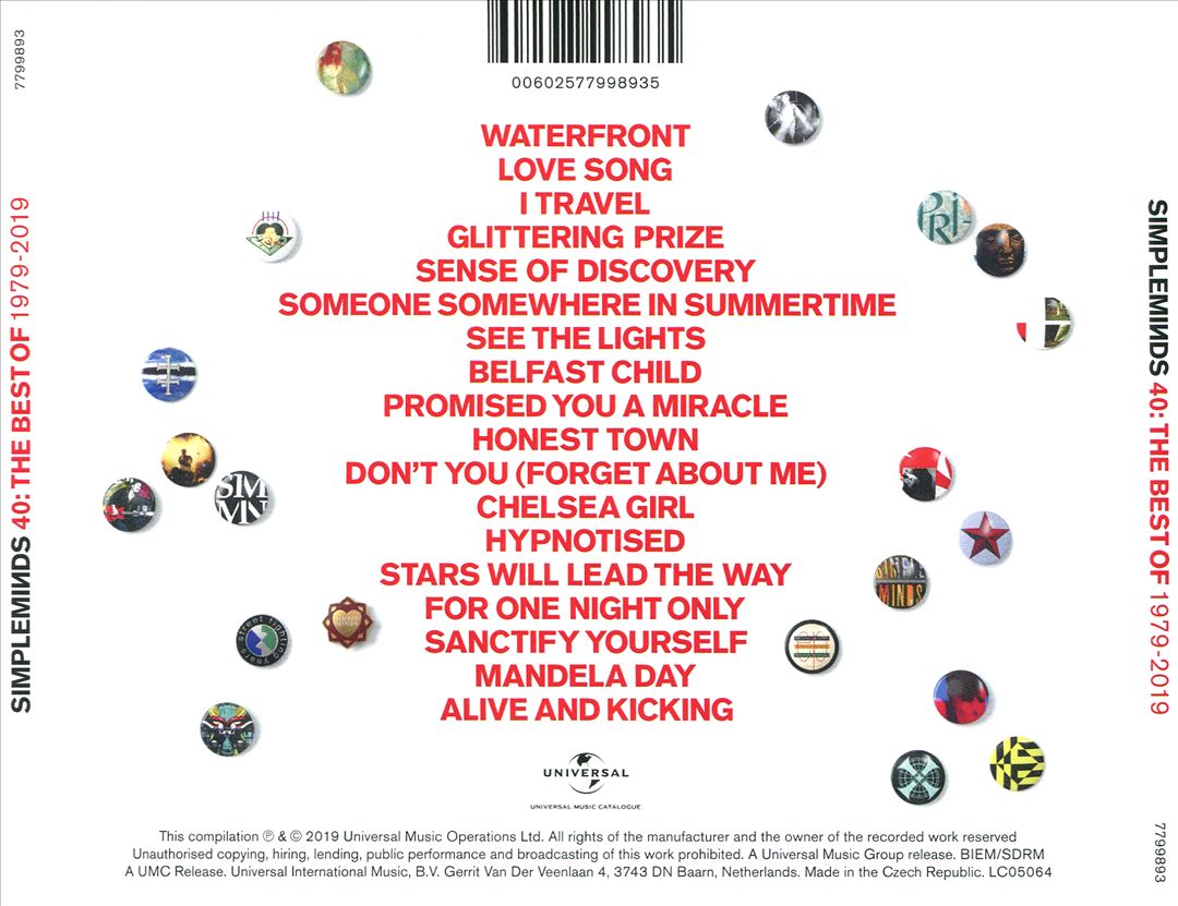 40: The Best of 1979-2019 cover art