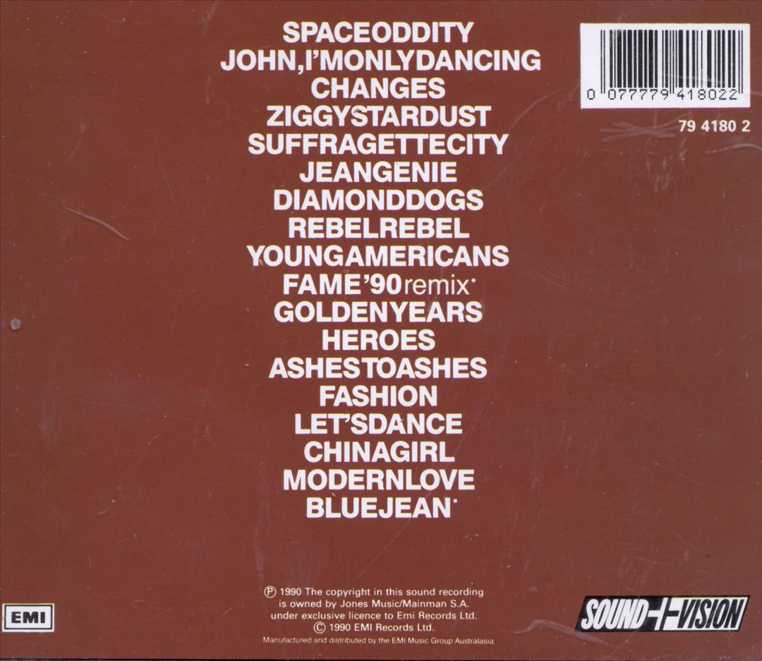 Changesbowie cover art