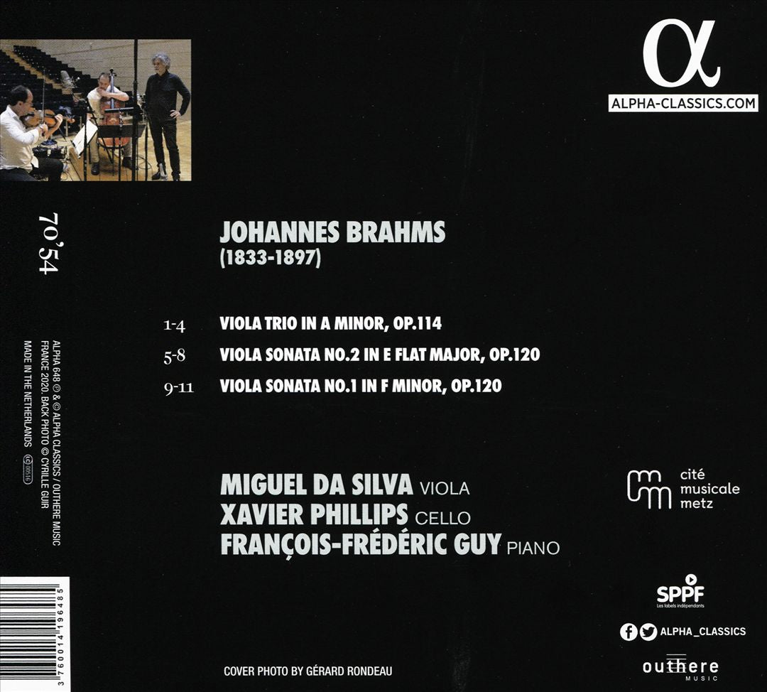 Brahms: Trio, Op. 114; Sonatas, Op. 120 cover art