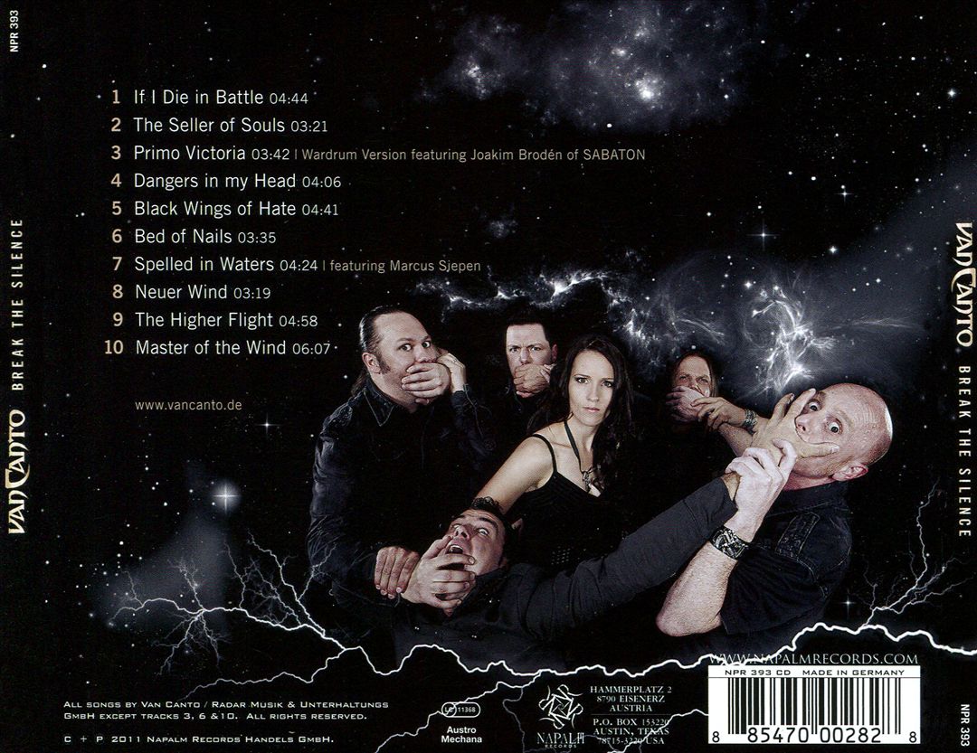 Break the Silence cover art