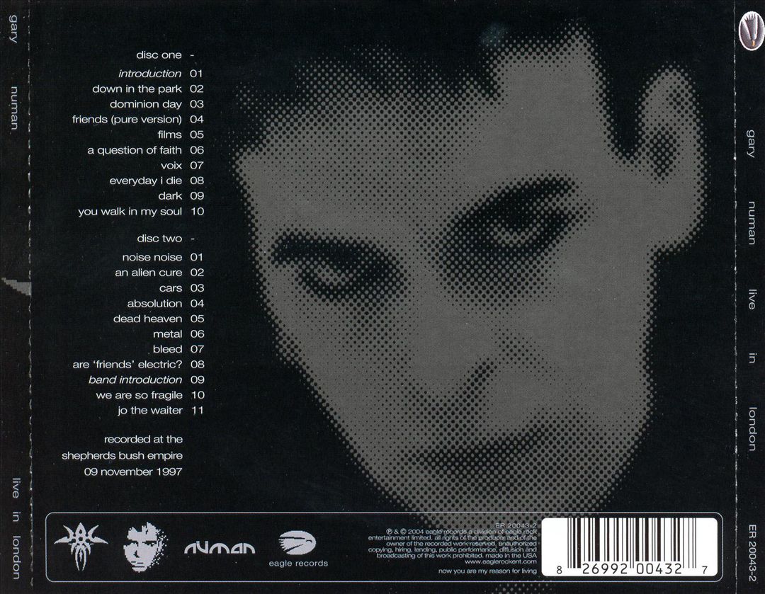 Live in London cover art