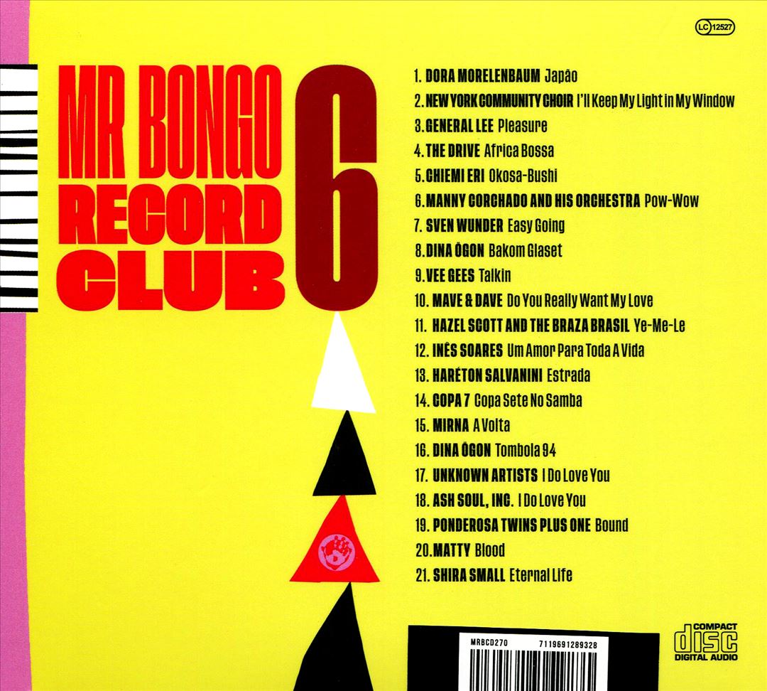 Mr Bongo Record Club, Vol. 6 cover art