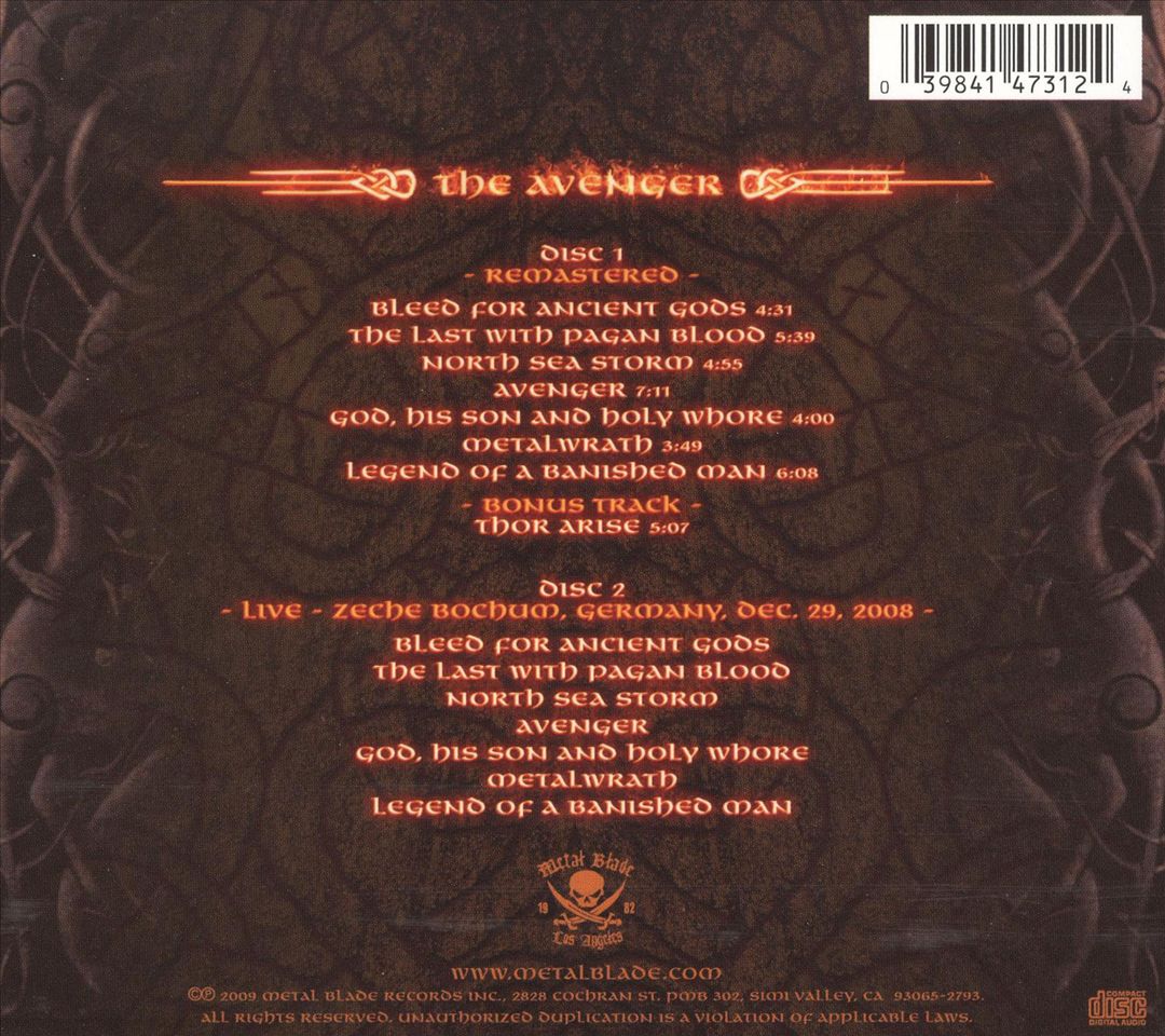 Avenger cover art