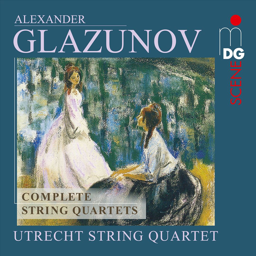 Glazunov: Complete String Quartets cover art