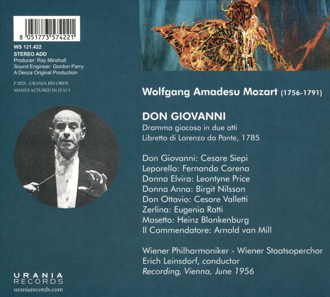 Mozart: Don Giovanni cover art