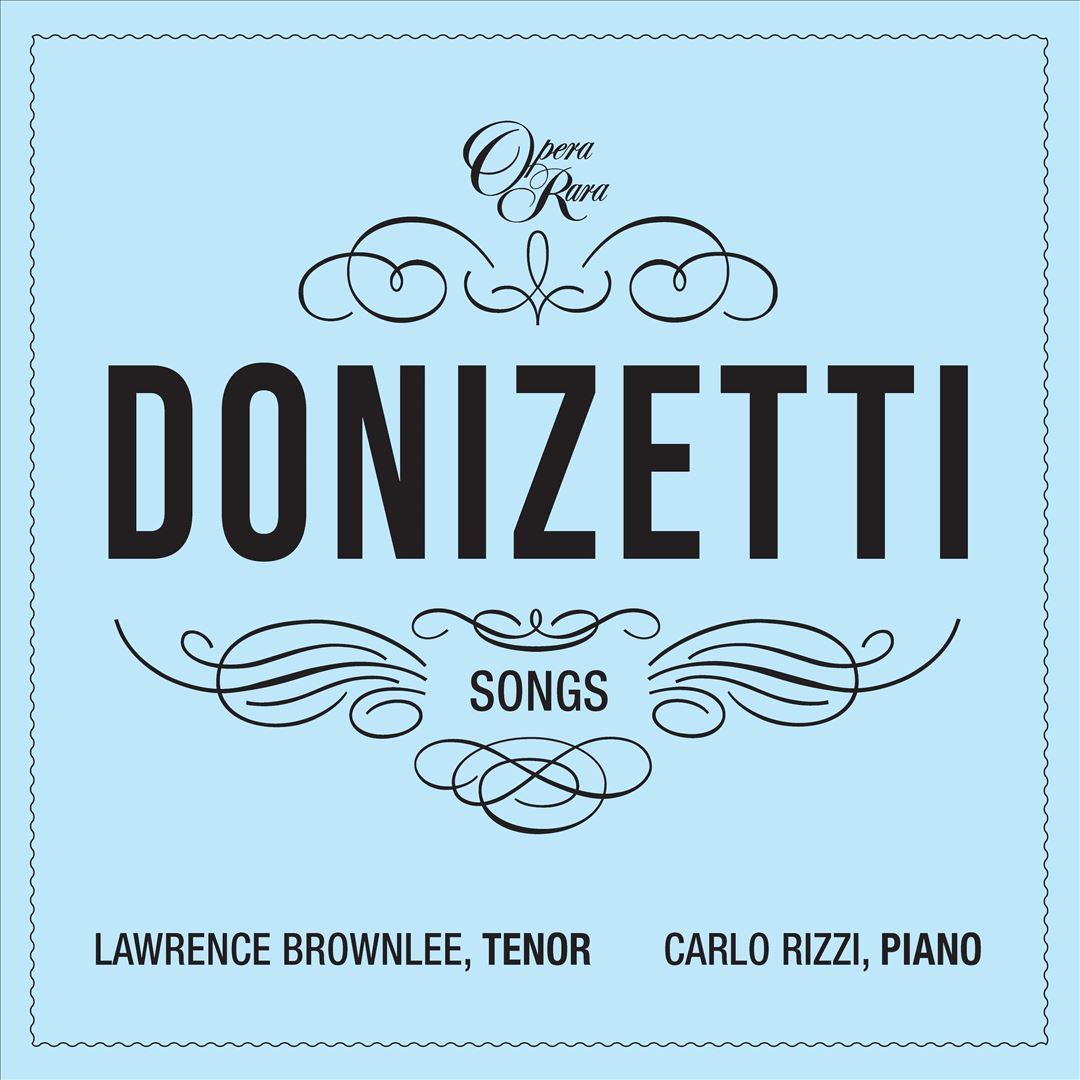 Donizetti: Songs Vol. 1 cover art