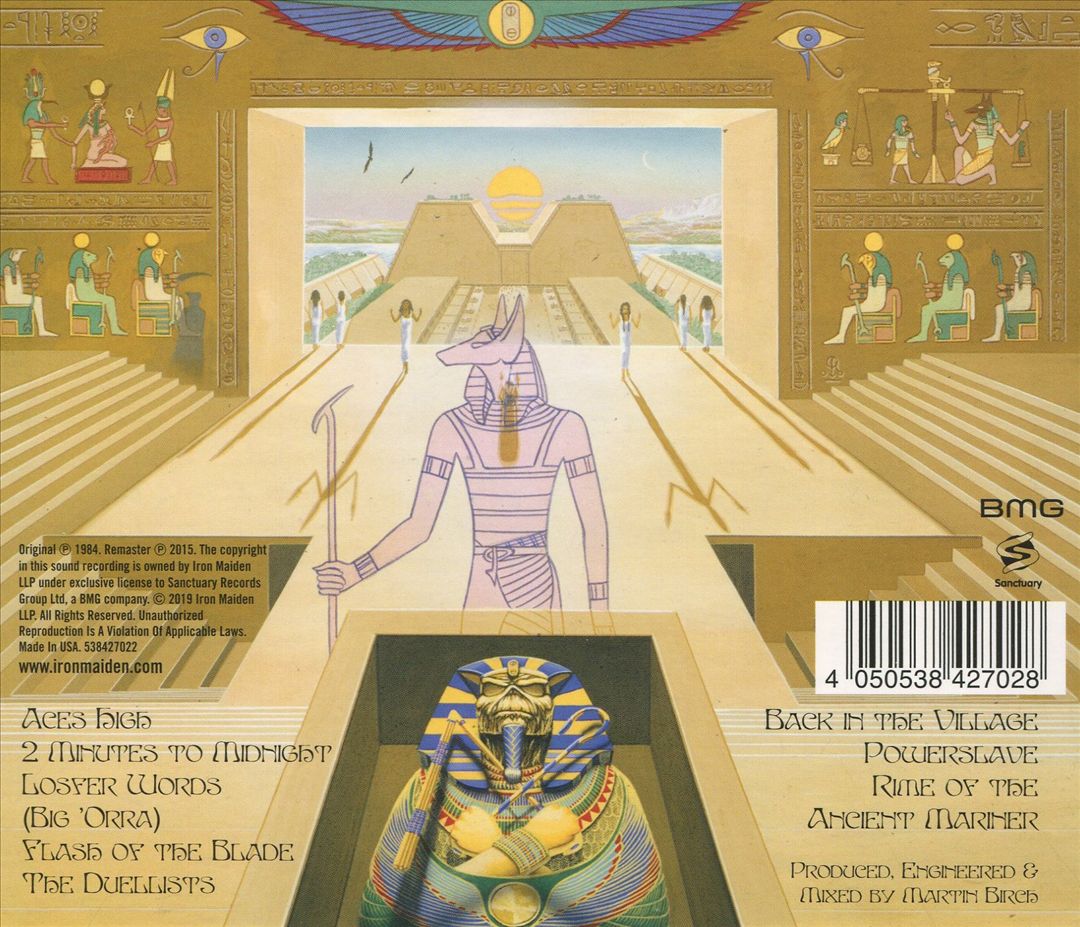 Powerslave cover art