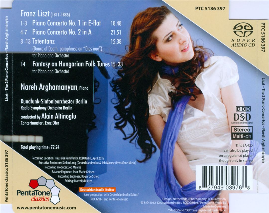 Liszt: The 2 Piano Concertos cover art