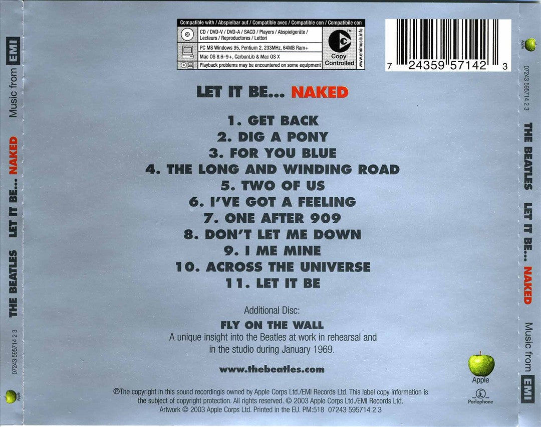 Let It Be... Naked cover art