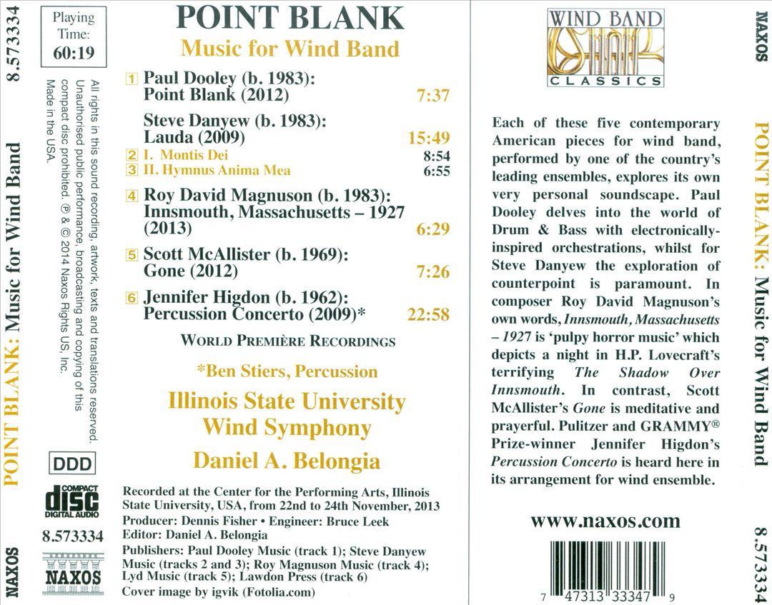 Point Blank cover art