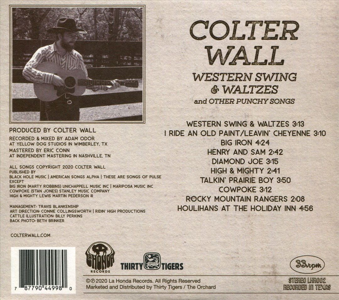 Western Swing & Waltzes and Other Punchy Songs cover art