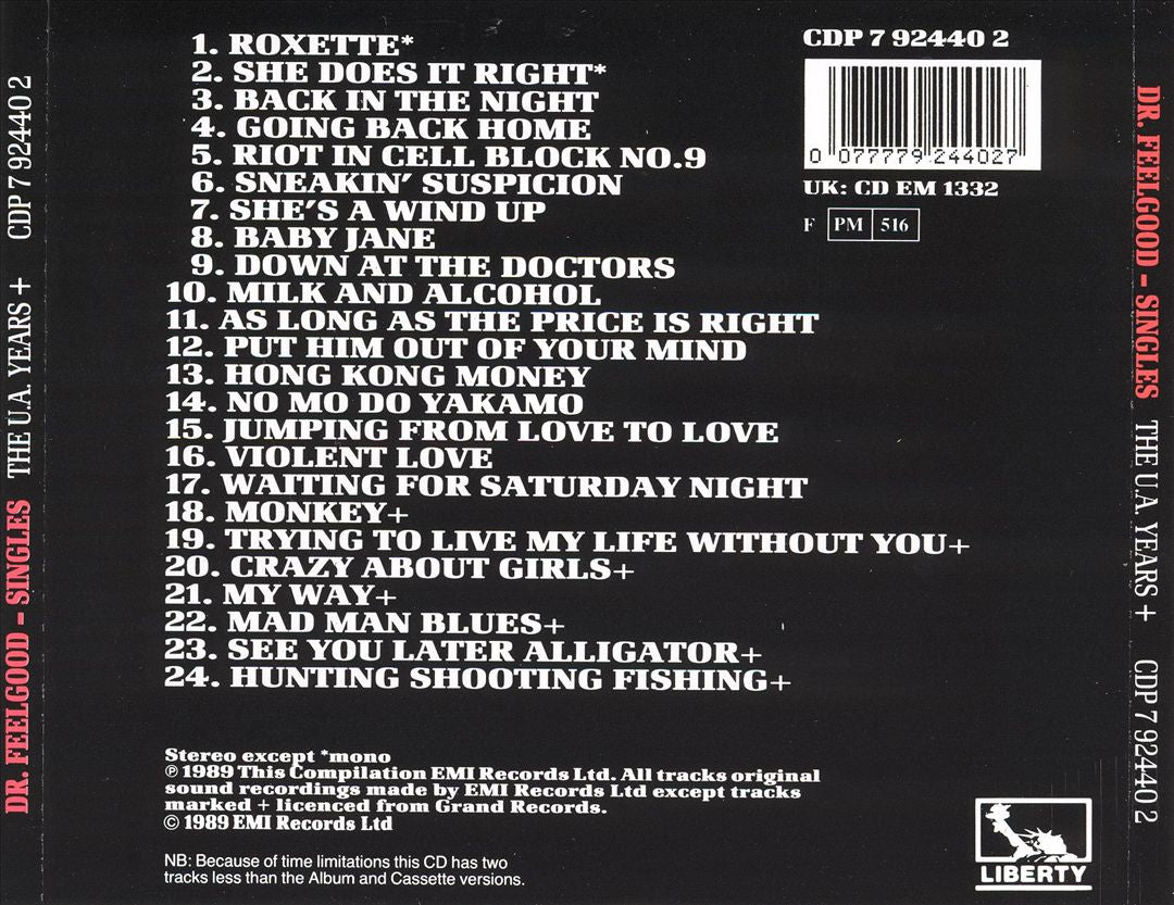 Singles: The UA Years+ cover art