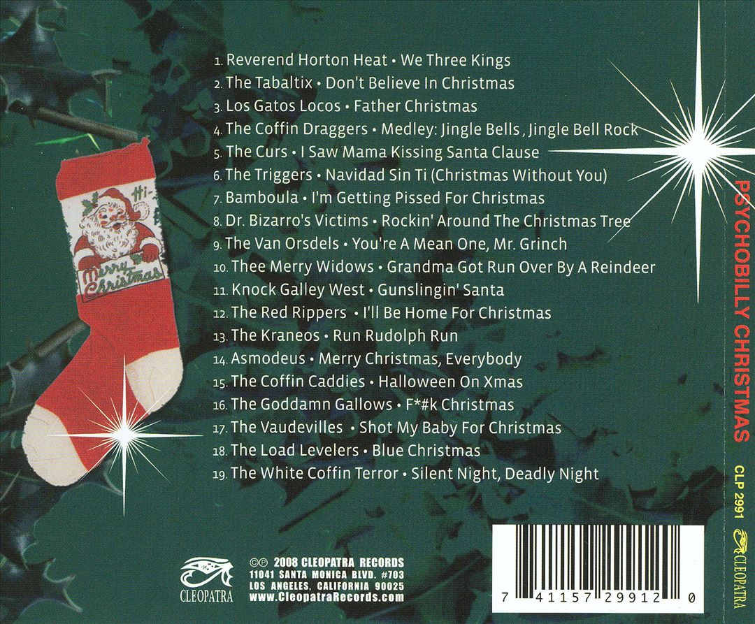 Psychobilly Christmas cover art