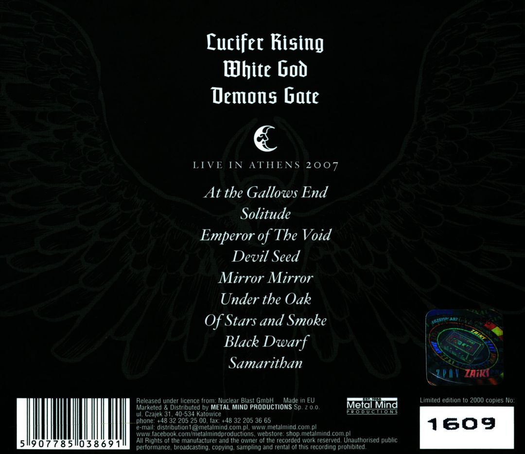 Lucifer Rising cover art