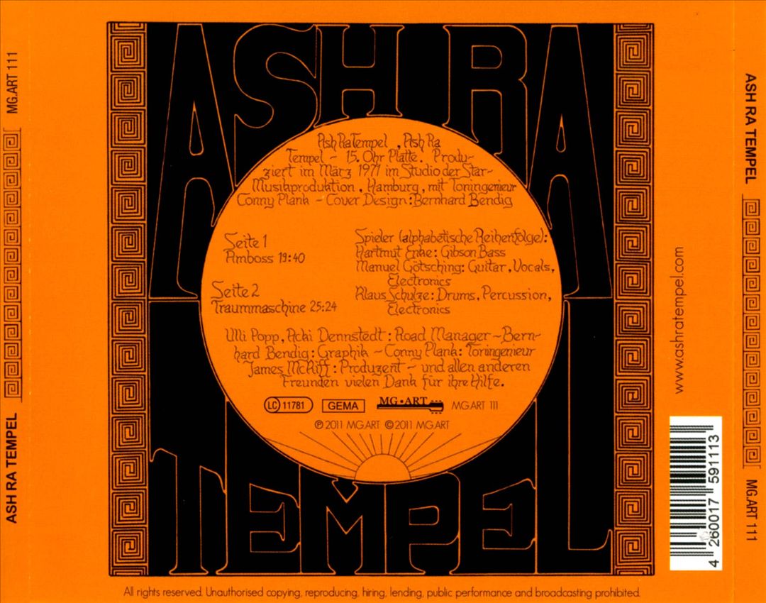 Ash Ra Tempel cover art